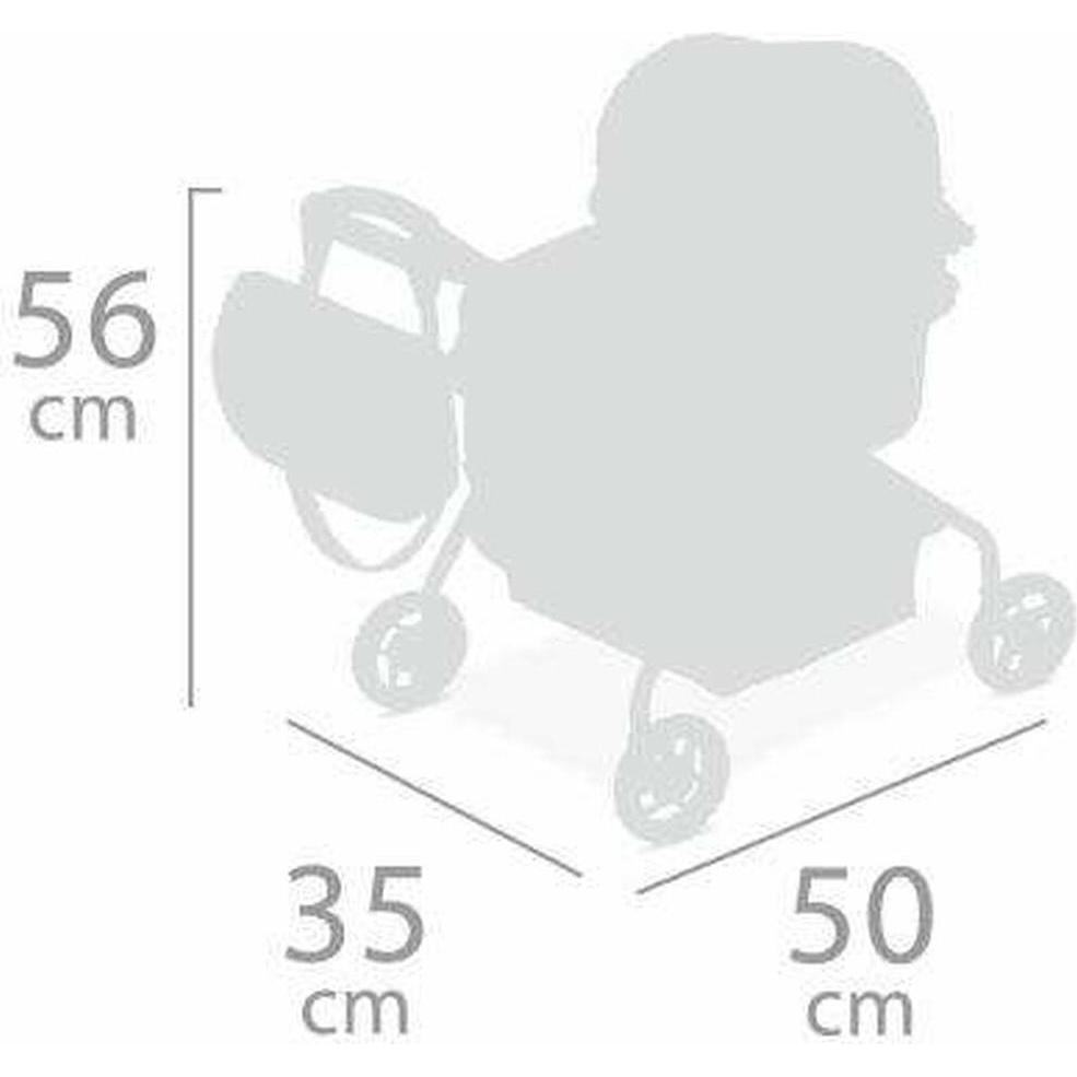 DeCuevas Spanischer Kinderwagen für Puppen bis 42 cm Verona