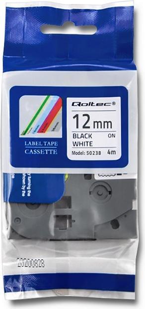 Immagine prodotto Qoltec Nastro per Brother TZe-231 (8.50 cm, Bianco)