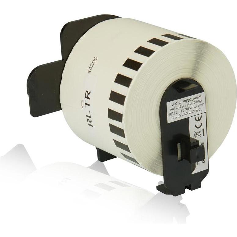 Inkadoo, Etiketten, Kompatibel zu Brother DK-44205 Etikett, weiss, passend für Brother P-Touch QL 1050, Brother P-Tou...