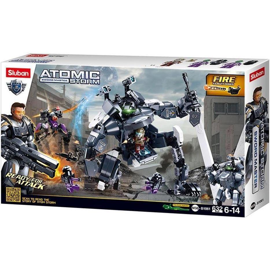 Thumbnail - Sluban SL95921 - Atomic Storm - Schwertmeister