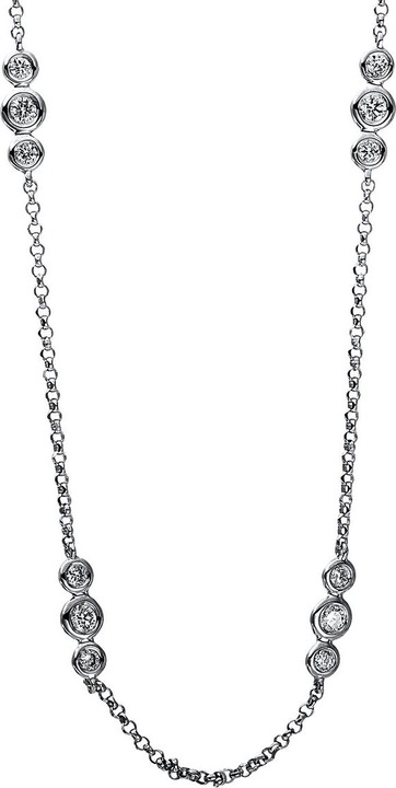 Image du produit Goldberg Diamant Collier Zarge 18 kt WG (Or blanc, 43 cm)