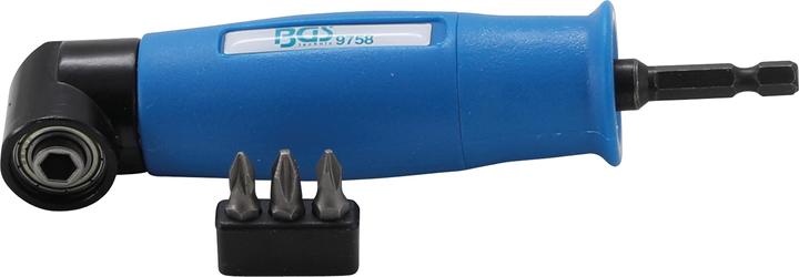 Actual product image BGS Angled Drill Head with Keyless Chuck