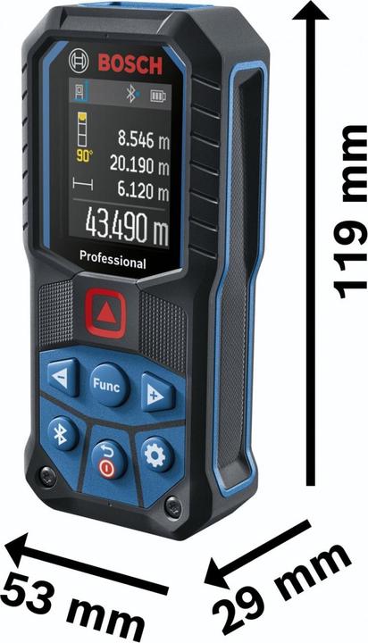 Actual product image Bosch Professional Laser range finder GLM 50-27 C (50 m, 635 nm)