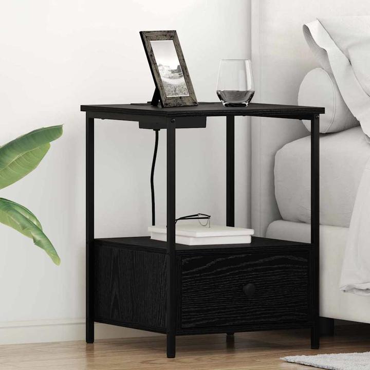 Actual product image vidaXL Bedside table (41 x 41 x 56 cm)