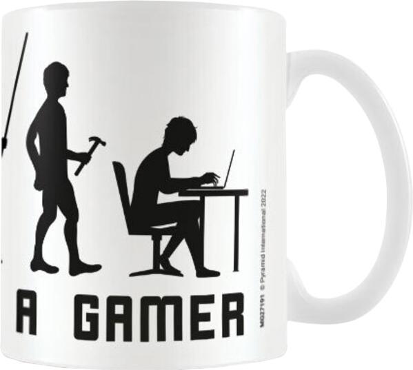 Produktbild Pyramid Kaffeebecher Evolution Of A Gamer (325 ml)