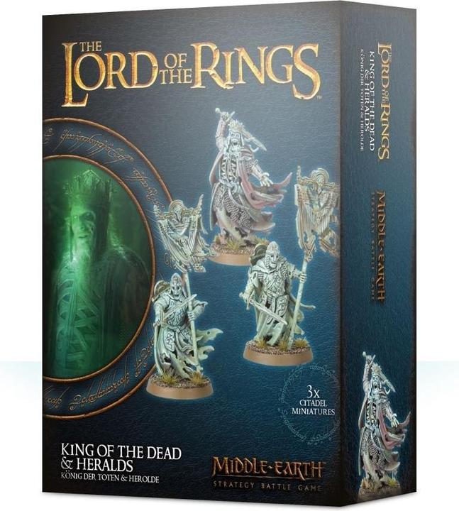 Games Workshop King of the Dead & Heralds - The Lord of the Rings: Middle Earth (Plastic)