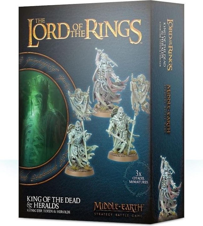 Immagine prodotto Games Workshop Re dei Morti e Araldi - Il Signore degli Anelli: La Terra di Mezzo (Materiale sintetico)