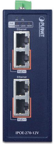 Immagine prodotto Planet IP30 industriale a 2 porte (4 porte)