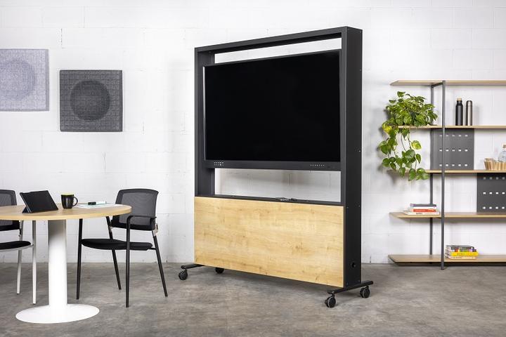 Actual product image DSS Rollable monitor stand (75", 75 kg)