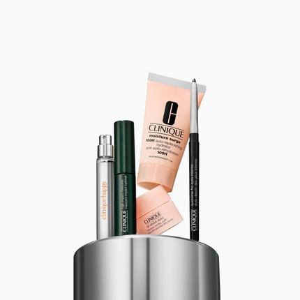 GALT, Set regalo bellezza, Clinique Mvp's Set Includes Face Cream 30ml Eye Balm 5ml Eyeliner 014g Mascara 35ml And Perfume 5ml (Set di profumi, Set pe