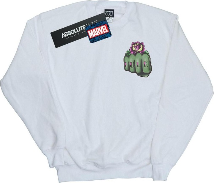 Immagine prodotto Hulk Tattoo Fist Breast Print Felpa Uomo (5XL)