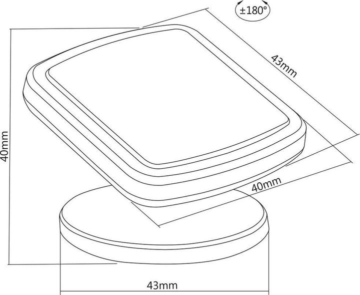 Produktbild myWall Magnetischer Handyhalter