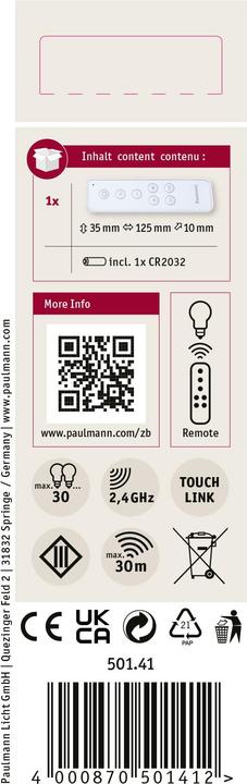 Immagine prodotto Paulmann Smart Basic Remote Control