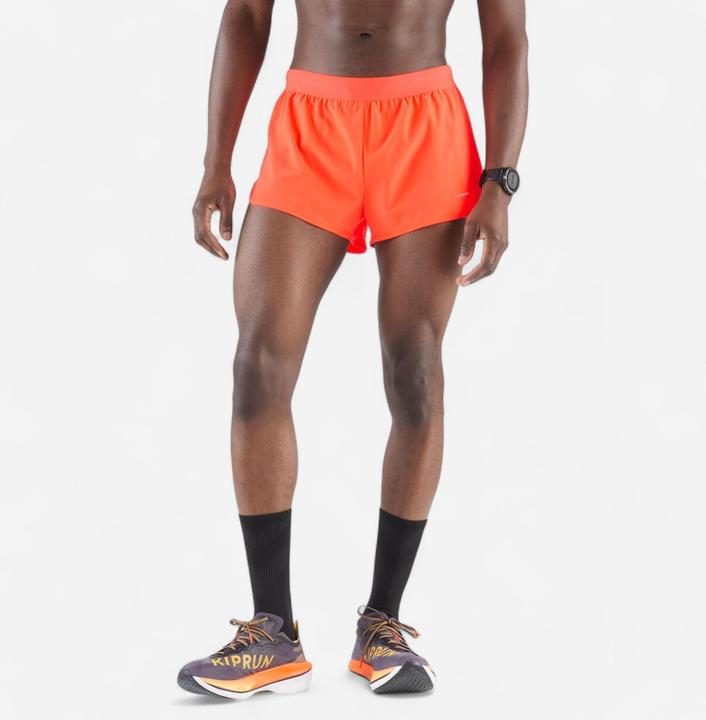 Immagine prodotto Kiprun Pantaloncini da corsa da uomo - Run 500 split comfort - Arancione (S)