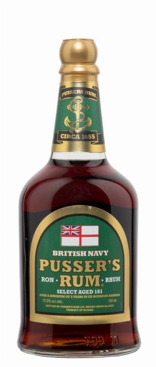 Pusser's Rum Select Aged 151 Rum (1 x 70 cl)