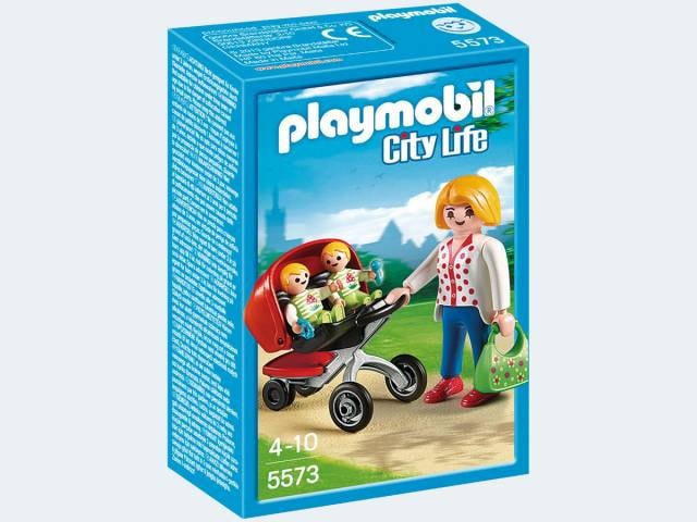 Actual product image Playmobil Twin stroller (5573, Playmobil City Life)