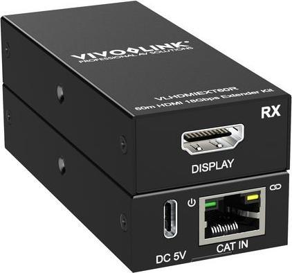 Actual product image Vivolink HDMI 18Gbps Extender kit (60m) (Extender)