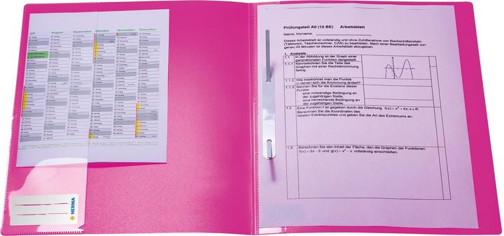 Produktbild HERMA Schnellhefter A4 Neon Transluzent (A4, 1x)