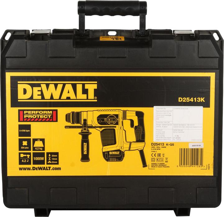 Actual product image DeWalt 07210038 Hammer (Hammer drill)