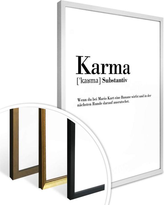 Image du produit Trenddeko Grammaire Karma (30 x 40 cm)