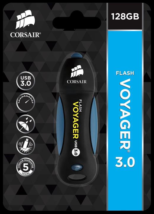 Produktbild Corsair Flash Voyager (128 GB, USB-A, USB 3.0)