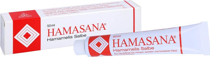 Immagine prodotto Robugen HAMASANA Unguento all'Hamamelis per la cura della pelle screpolata e secca, 50 g di unguento (Crema corpo)