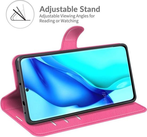 Actual product image MU Classic Litchi Leather Bookcover Series (Huawei P50 Pro)