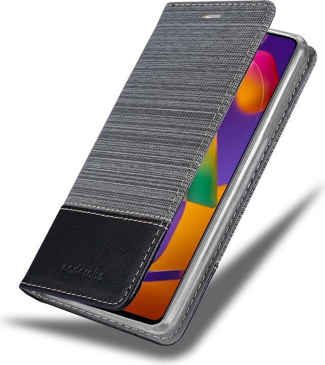 Produktbild Cadorabo Book Jeans Optik Cover (Samsung Galaxy M31s)