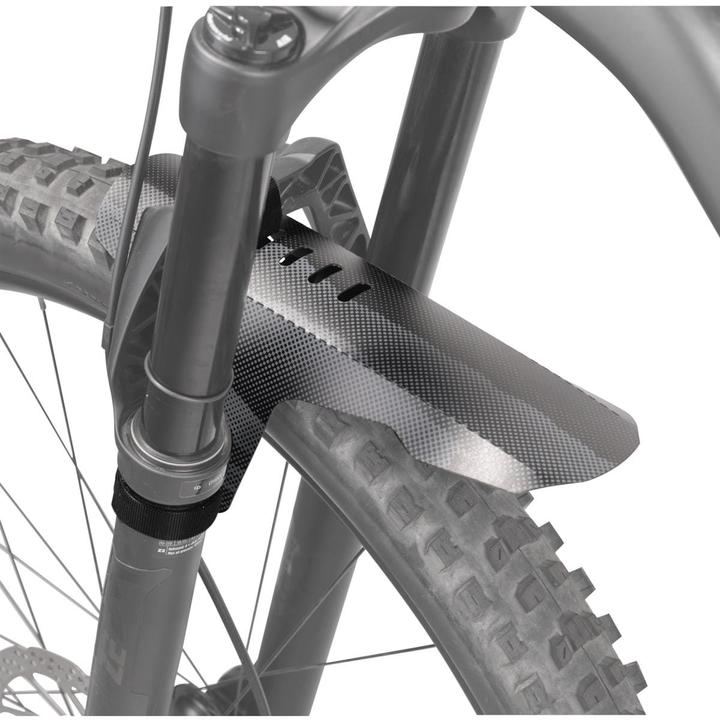 Produktbild Topeak D-Flash FS, Federgabel Spritzschutz, schwarz Strapmount (Schutzblech Unterrohr)