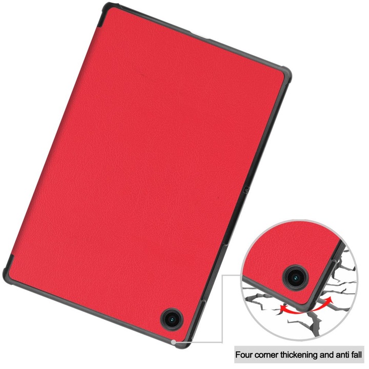 Produktbild Cover-Discount Galaxy Tab A8 10.5 - Tri-fold Smart Case rot (Galaxy Tab A8)