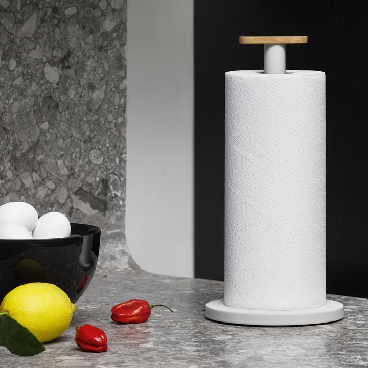 Image du produit Alessi Porte-rouleau de cuisine MATTINA gris clair