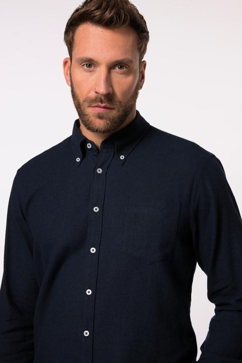 Produktbild JP1880 JP 1880 Flanellhemd, Langarm, Buttondown-Kragen, Modern Fit (8XL)