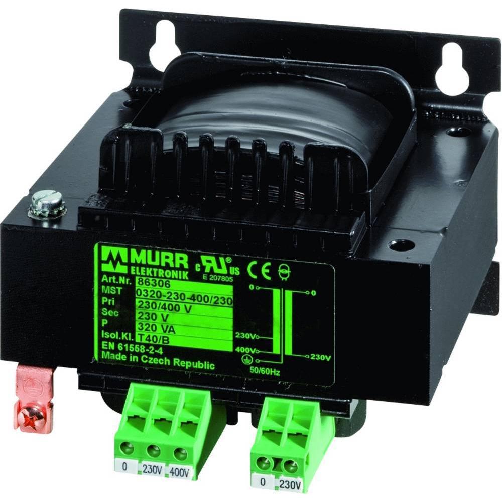 Murr Elektronik MST Einphasen Steuer- und Trenntransformator P: 400VA IN: 230/400VAC OUT: 230VAC, Transformator