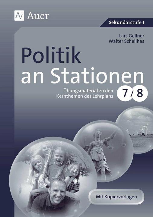 Produktbild Politik an Stationen (Deutsch, Lars Gellner, Walter Schellhas, 2021)