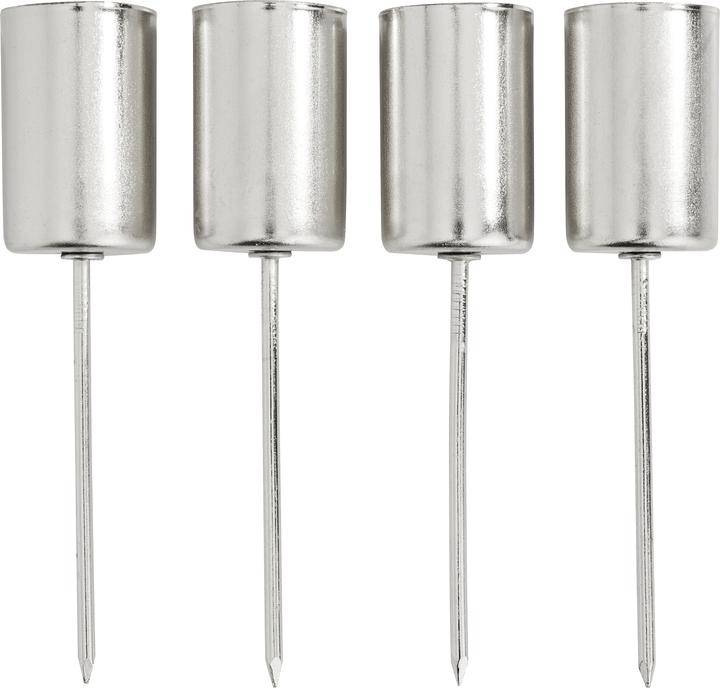 Image du produit VBS Metall-Stabkerzenhalter mit Spiess, 4 Stück