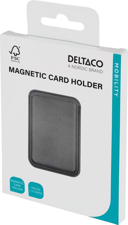 Immagine prodotto Deltaco Portacarte magnetico adatto a MagSafe nero