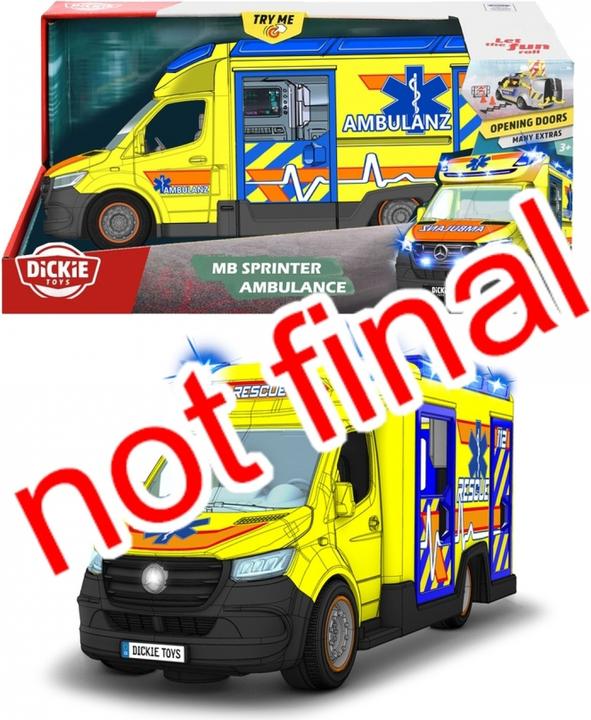 Produktbild Dickie Mercedes-Benz Sprinter Rescue