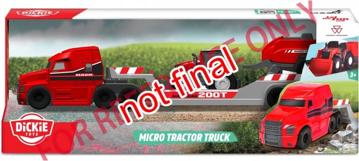 Image du produit Dickie Camion de ferme Massey Ferguson Micro