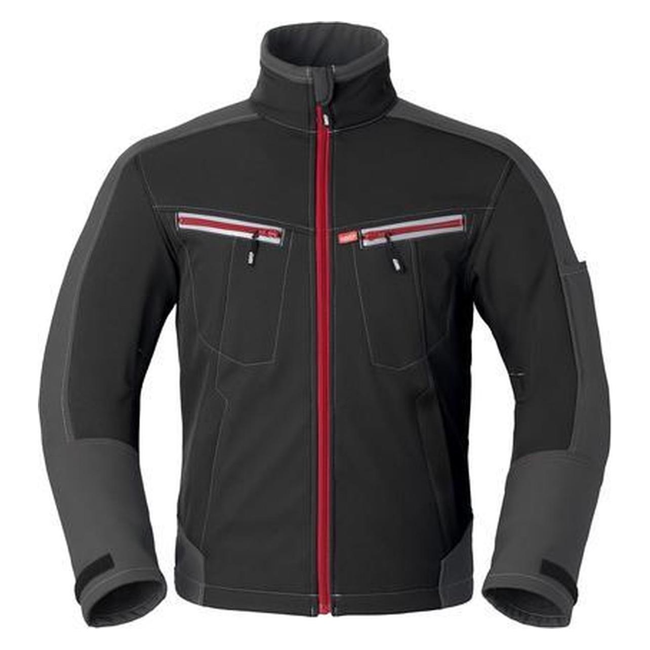 Havep, Werkjas, Attitude Softshell Jas Zwart/Charcoal Grijs Maat Xl (Xl)