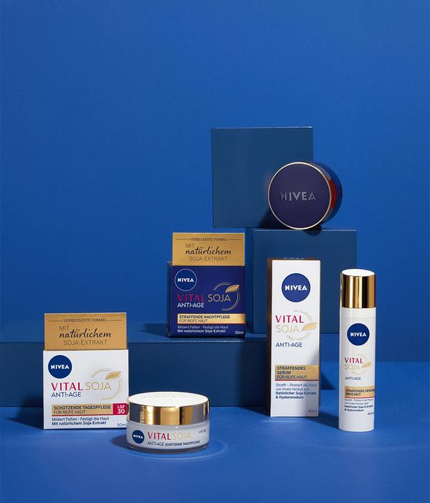 Actual product image NIVEA Vital Soja Protective Day Care SPF30 (50 ml, Day cream, SPF 30)