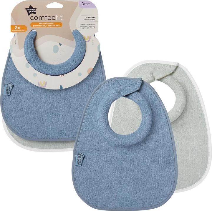 Image du produit Tommee Tippee seilinukai COMFEEFIT, 0 m+, 2 vnt., multicolore, 46353060 (0 Mois)