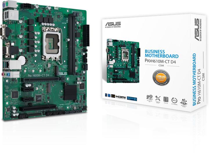 Produktbild ASUS PRO H610M-C (LGA 1700, Intel H610, Mini-ATX)