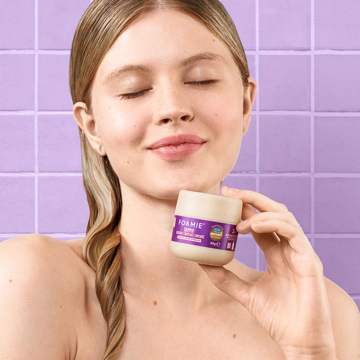 Produktbild Foamie Concentrate Shampoo Moisture - 80g (Festes Shampoo)