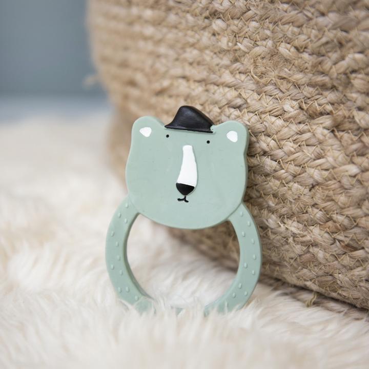 Actual product image Trixie Baby Teething ring round - Mr. Polar Bear (0 Months)