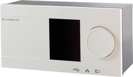 Danfoss ECL 310 regl. - Regulator 230V a.c ekskl. bundpart