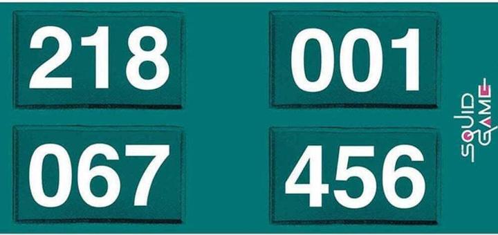 Immagine prodotto Squid Game Numeri delle tazze da caffè (325 ml)