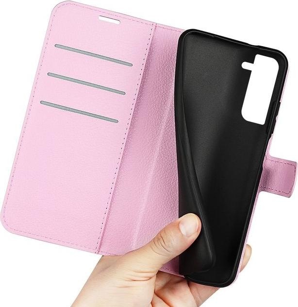 Actual product image MU Classic Litchi Leather Bookcover Series (Samsung Galaxy S23+)
