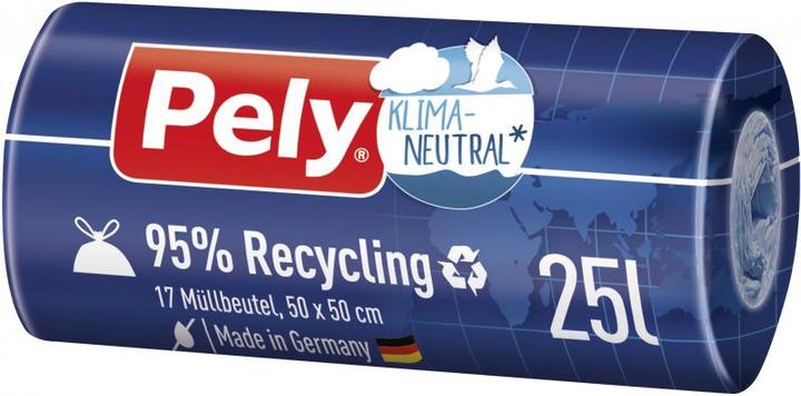 Pely Zugband-Beutel 25l 95% Recydling (17x, 25 l)