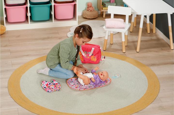 Actual product image Zapf Creation Zapf BABY born Changing Bag Pinplay Puppenwindeltasche