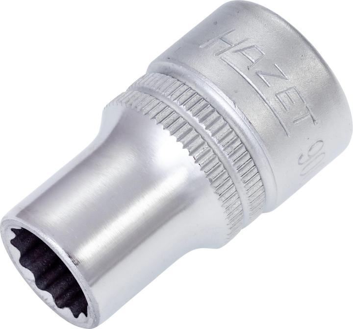 Actual product image HAZET Socket ∙ 12-point 900AZ-7/16 ∙ Square, hollow 12.5 mm (1/2 inch) ∙ Outside 12-point traction … (7/16")